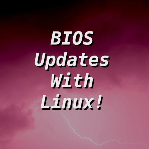 Updating My ThinkPad E480’s BIOS On Linux