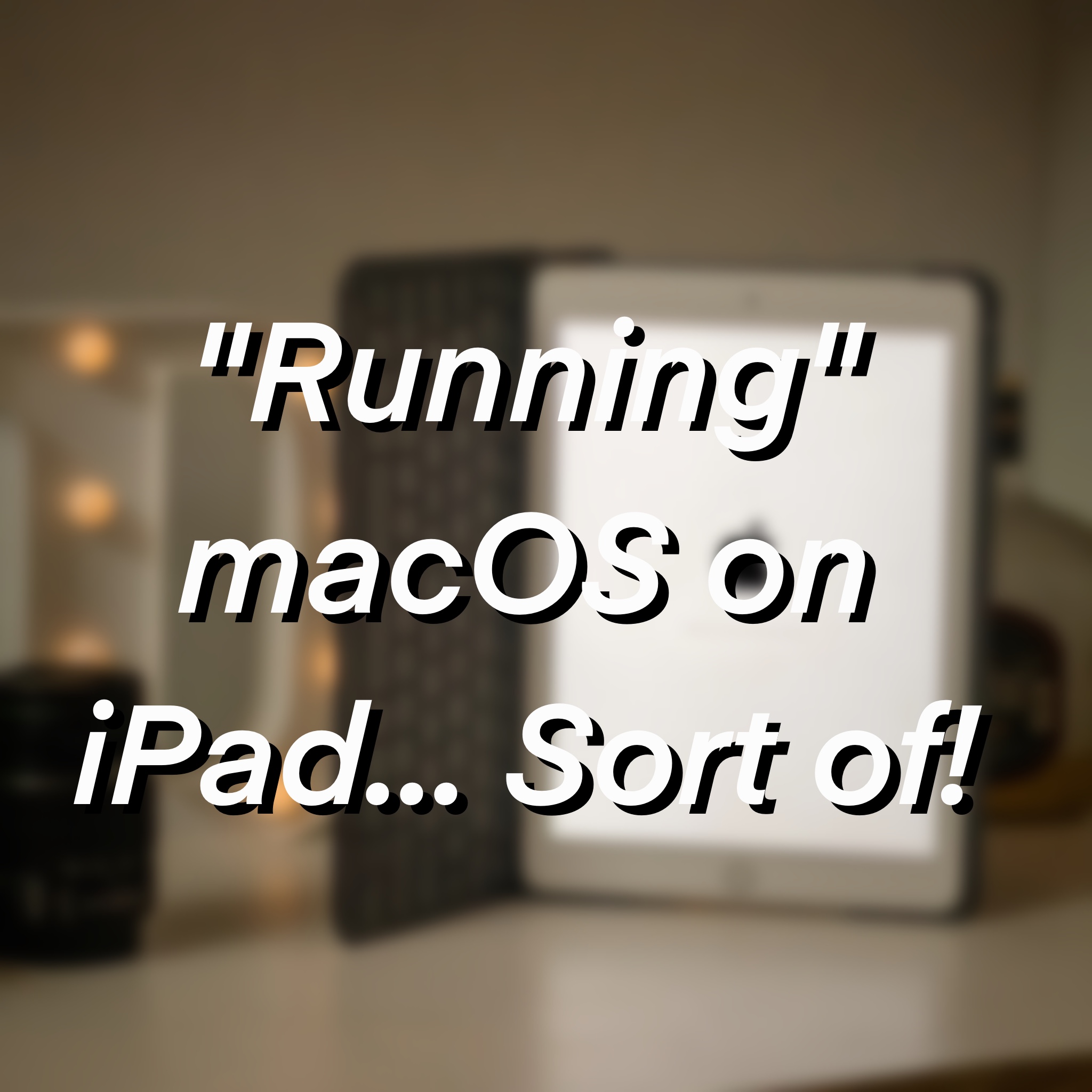 iPad + Mac Mini = MacBook! feat. Jump Desktop
